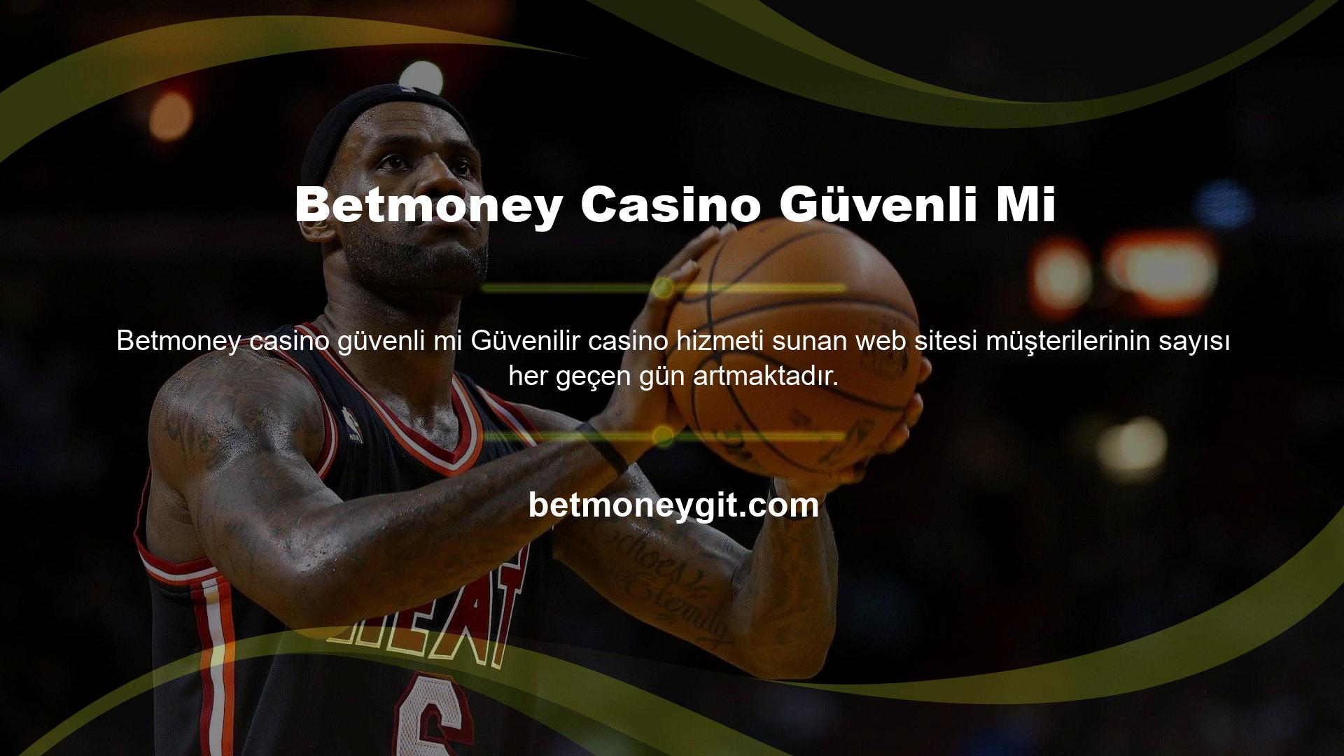 Betmoney Casino Güvenli Mi